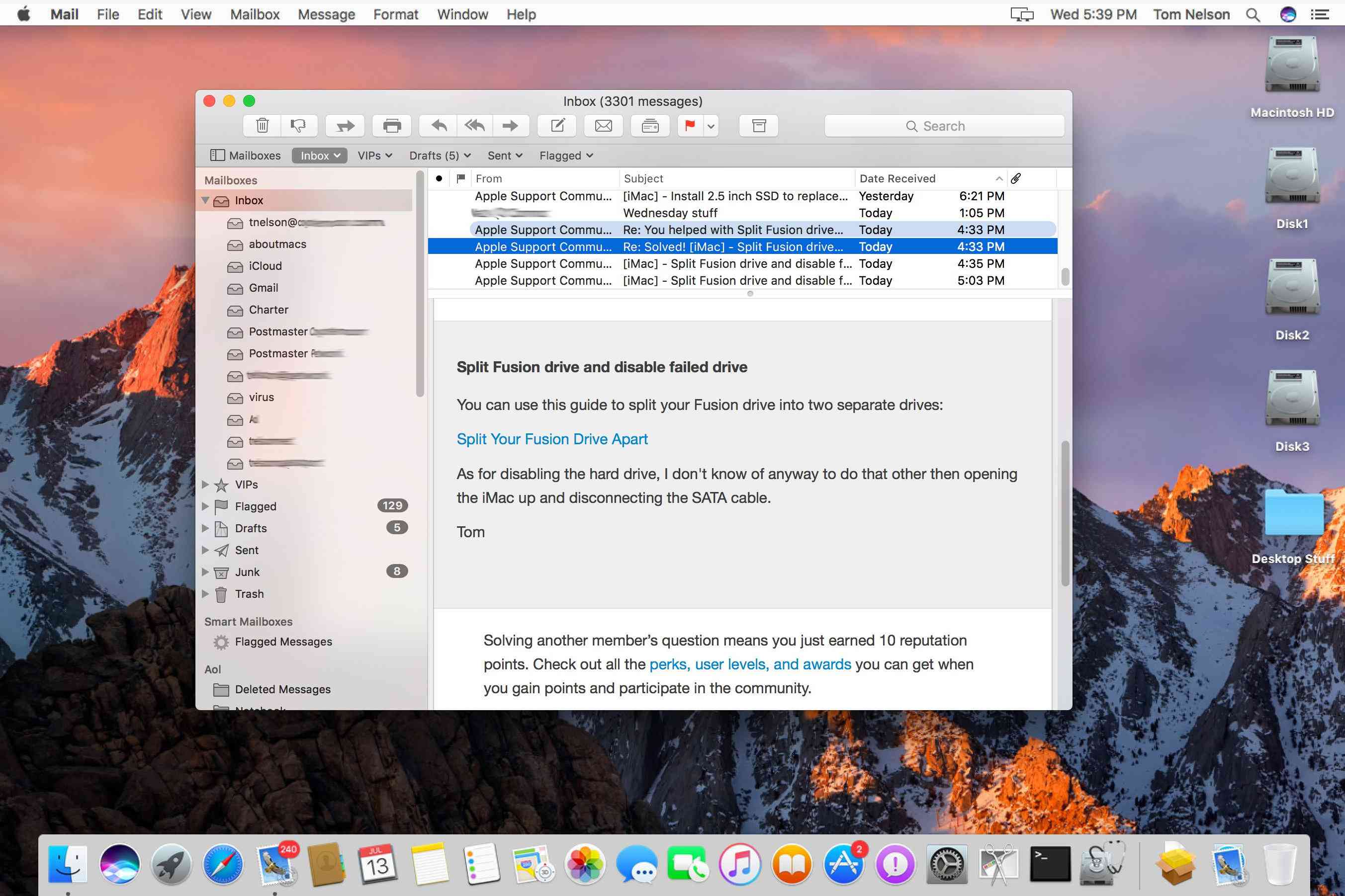 create a desktop icon for gmail mac high sierra